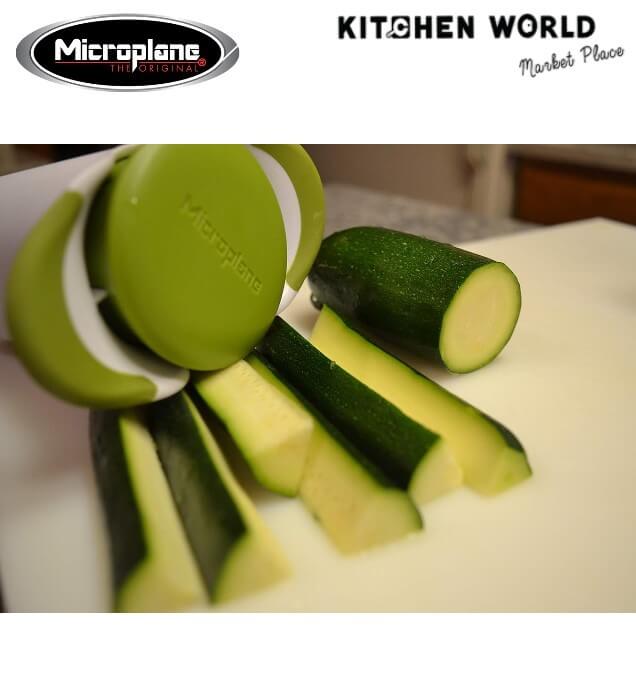 มีดหั่นผักผลไม้แสตนเลส Microplane PT3113 สีเขียว/ขาว